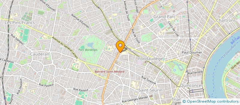 localisation de l'entreprise ASSOCIATION DE GUYENNE à BORDEAUX