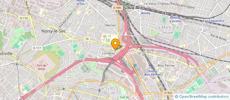 localisation de l'entreprise ASSOCIATION DE JEUNES POUR L INSERTION ET LA REUSSITE à NOISY-LE-SEC