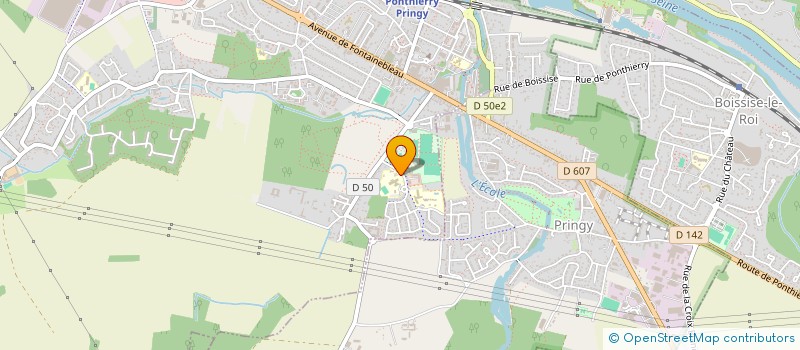 localisation de l'entreprise ASSOCIATION DE JEUNES SAPEURS POMPIERS  SAINT-FARGEAU-PONTHIERRY