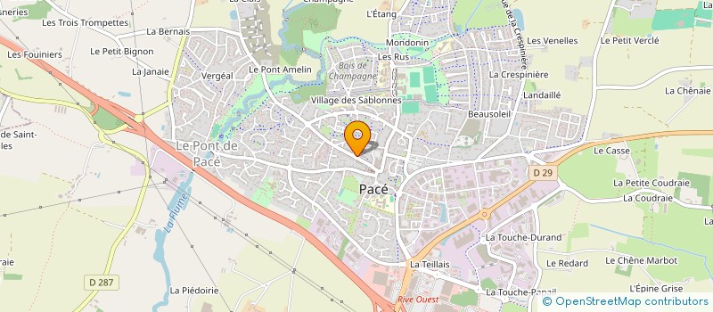 localisation de l'entreprise ASSOCIATION DE JUMELAGE PACE-KONNA à PACE