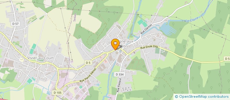 localisation de l'entreprise ASSOCIATION DE JUMELAGE VRIGNE TABARZ  VRIGNE AUX BOIS