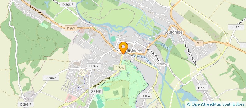 localisation de l'entreprise ASSOCIATION DE JUMELAGES DU CANTON DE NOGENT LE ROI à NOGENT-LE-ROI