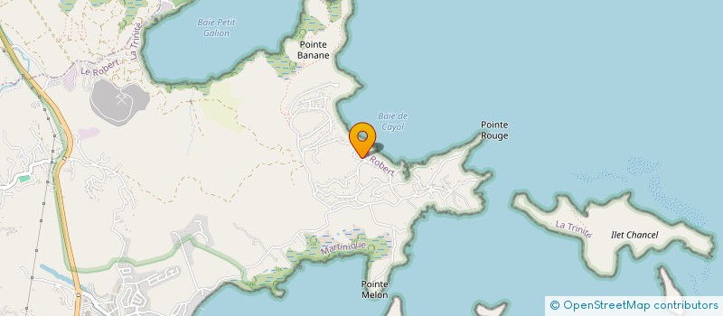 localisation de l'entreprise ASSOCIATION DE L'AMICALE DES SENIORS DE LA MARTINIQUE à LE ROBERT