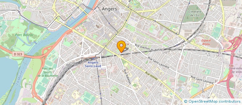 localisation de l'entreprise ASSOCIATION DE L ANNUAIRE DES CHATEAUX à ANGERS