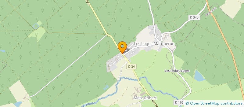 localisation de l'entreprise ASSOCIATION DE L'ARBORETUM JEAN BEUGNON ET SON SENTIER DE DECOUVERTE PIERRE STOLTZ  LES LOGES-MARGUERON