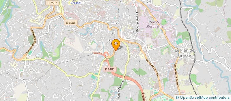 localisation de l'entreprise ASSOCIATION DE L'ART DE GRASSE à GRASSE