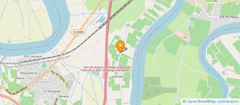 localisation de l'entreprise ASSOCIATION DE L AUBE à LIBOURNE