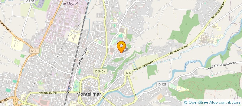 localisation de l'entreprise ASSOCIATION DE L'AUTISME ET DU HANDICAP à MONTELIMAR