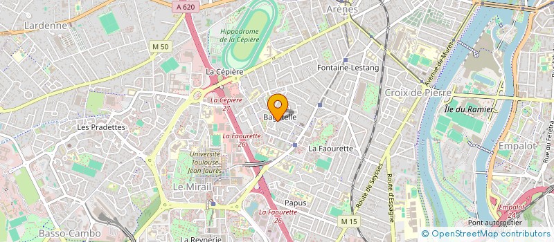 localisation de l'entreprise ASSOCIATION DE L'AUTRE COTE DE LA MEDITERRANEE à TOULOUSE