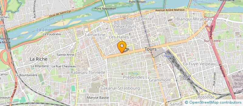 localisation de l'entreprise ASSOCIATION DE L'ECOLE DE CHIRURGIE TOURANGELLE  TOURS