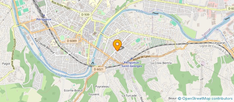 localisation de l'entreprise ASSOCIATION DE L'ECOLE DE MAURICE ALBE (PERIGUEUX) à PERIGUEUX