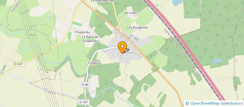 localisation de l'entreprise ASSOCIATION DE L'ECOLE DE PAMFOU  PAMFOU