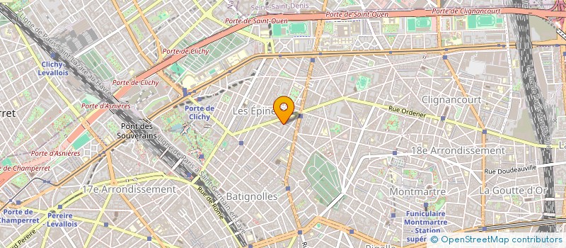 localisation de l'entreprise ASSOCIATION DE L'ECOLE MATERNELLE CAPITAINE LAGACHE  PARIS