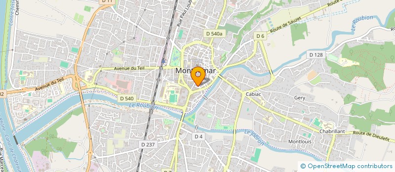 localisation de l'entreprise ASSOCIATION DE L'ECRIT A L'ECRAN à MONTELIMAR