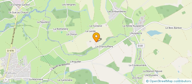 localisation de l'entreprise ASSOCIATION DE L'ECURIE DU PAYS DE PALLUAU à SAINT-ETIENNE-DU-BOIS