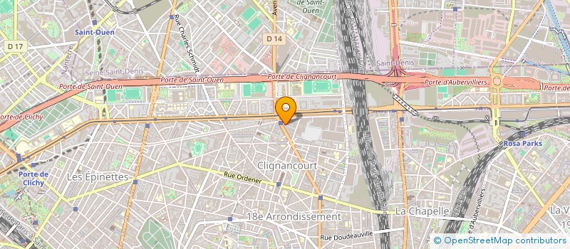 localisation de l'entreprise ASSOCIATION DE L'EGLISE APOSTOLLIQUE DU CHRIST EN FRANCE  PARIS