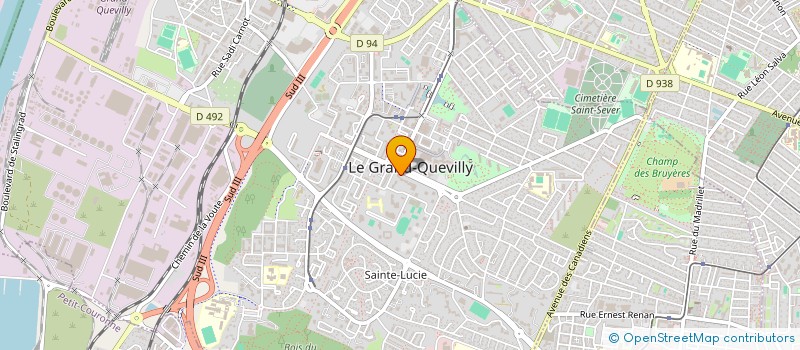 localisation de l'entreprise ASSOCIATION DE L'ENFANCE à LE GRAND-QUEVILLY