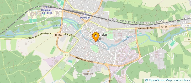 localisation de l'entreprise ASSOCIATION DE L ENTRAIDE à DOURDAN