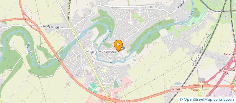 localisation de l'entreprise ASSOCIATION DE L'ERABLE à MIGNE-AUXANCES
