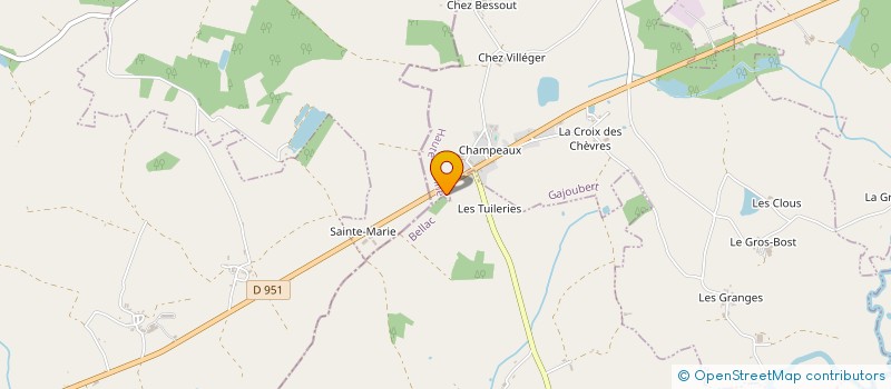 localisation de l'entreprise ASSOCIATION DE L'ETANG DES MERGLERIES  VAL D ISSOIRE