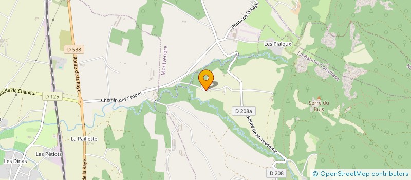 localisation de l'entreprise ASSOCIATION DE L'EYSSE  BAUME-CORNILLANE (LA)