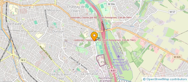 localisation de l'entreprise ASSOCIATION DE LA 15EME REGION DE LOUVETERIE à TOULOUSE