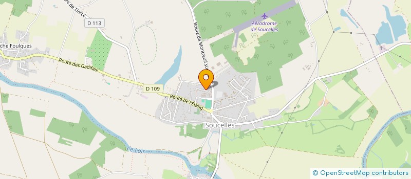 localisation de l'entreprise ASSOCIATION DE LA BOSSE  BEAUFORT-EN-ANJOU