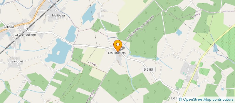 localisation de l'entreprise ASSOCIATION  DE LA BOUJADE  LE FIEU