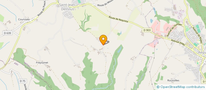 localisation de l'entreprise ASSOCIATION DE LA CLAUZE  SAINT-JEAN-DELNOUS