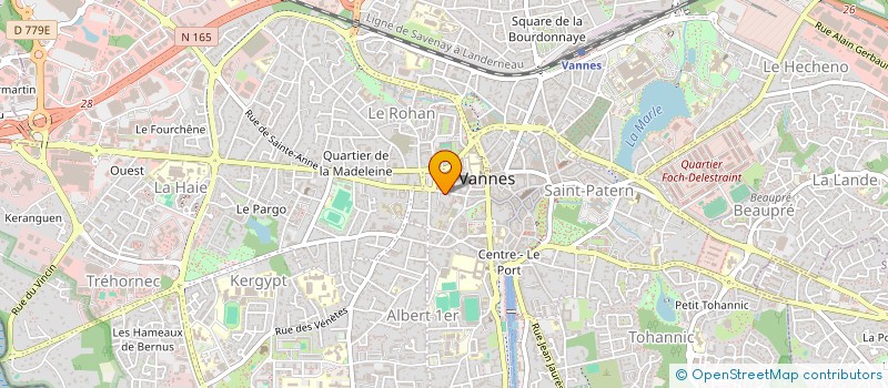 localisation de l'entreprise ASSOCIATION DE LA CNL 2022 à VANNES