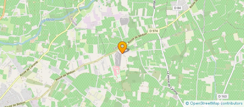 localisation de l'entreprise ASSOCIATION DE LA COMBE DU ROURET  MAZAN