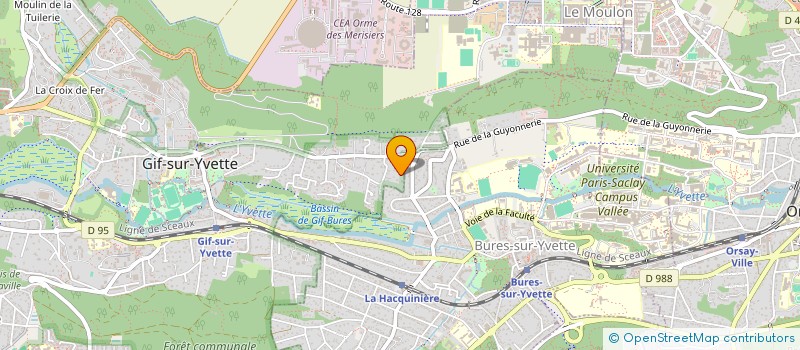 localisation de l'entreprise ASSOCIATION DE LA CORDE PATIENTE à GIF-SUR-YVETTE