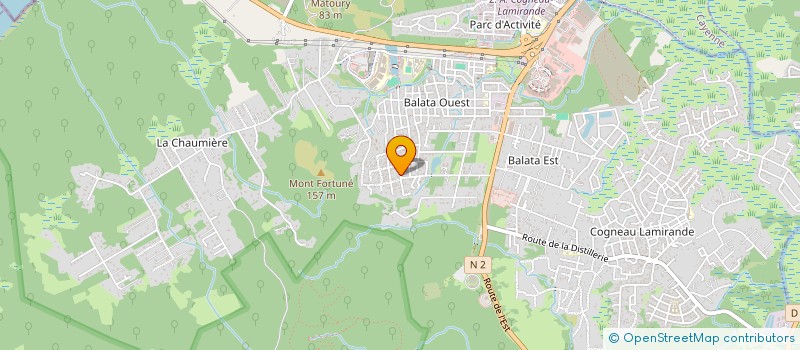 localisation de l'entreprise ASSOCIATION DE LA DEFENSE DES INTERETS DES HABITANTS DE L'IMPASSE 18 SABLANCE.  MATOURY