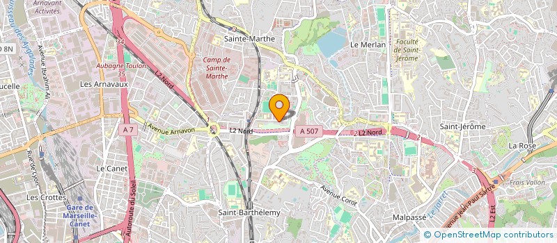 localisation de l'entreprise ASSOCIATION DE LA DELEGATION MAHORAISE WASI NA NGOUVOU MARSEILLE à MARSEILLE