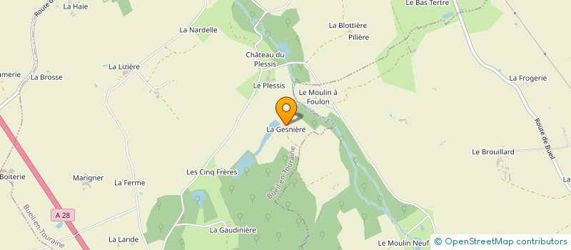 localisation de l'entreprise ASSOCIATION DE LA DEME A L'ESCOTAIS à CHEMILLE-SUR-DEME