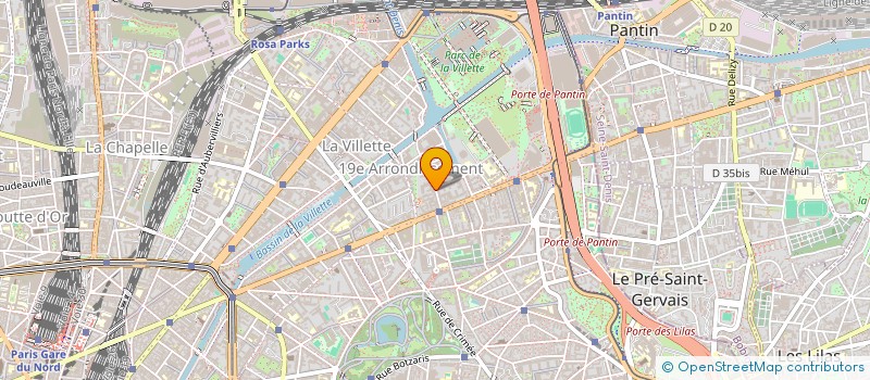 localisation de l'entreprise ASSOCIATION DE LA DIASPORA DE MACKA PAKAO EN EUROPE 'ADMPE'  PARIS