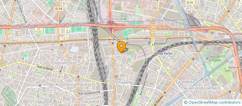 localisation de l'entreprise ASSOCIATION DE LA DIASPORA DU TCHOLOGO EN FRANCE (ADTF)  PARIS