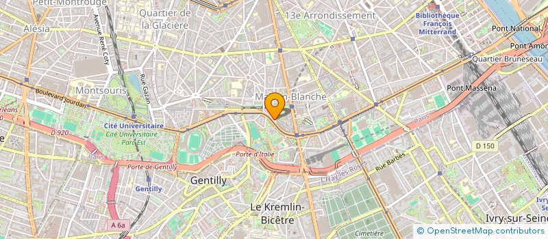 localisation de l'entreprise ASSOCIATION DE LA DOUBLE LICENCE SCIENCES ET DROIT - ASLSD.  PARIS