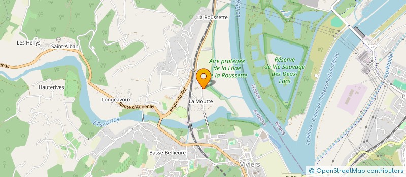localisation de l'entreprise ASSOCIATION DE LA FETE DES VIGNERONS DE VIVIERS à VIVIERS