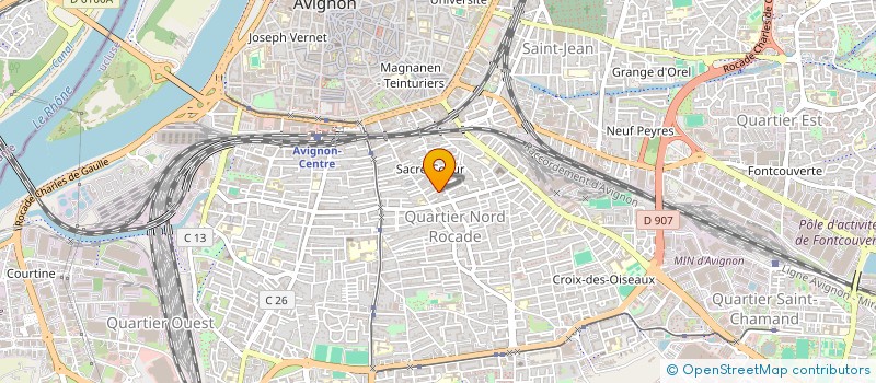 localisation de l'entreprise ASSOCIATION DE LA FORMATION ET DE LA PROMOTION DE L AERONAUTIQUE à AVIGNON