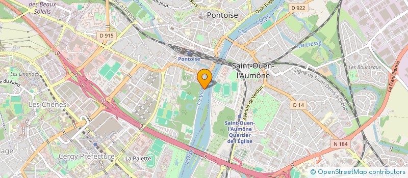 localisation de l'entreprise ASSOCIATION DE LA GERBE à PONTOISE