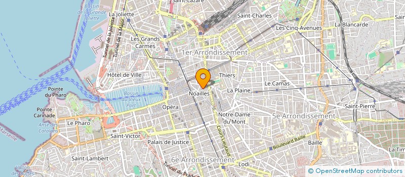 localisation de l'entreprise ASSOCIATION DE LA JEUNESSE ALGERIENNE EN FRANCE à MARSEILLE