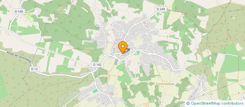 localisation de l'entreprise ASSOCIATION DE LA JEUNESSE AUBAISIENNE  AUBAIS