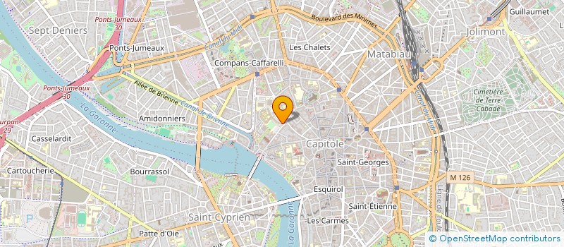 localisation de l'entreprise ASSOCIATION DE LA JEUNESSE MAROCAINE A TOULOUSE  TOULOUSE