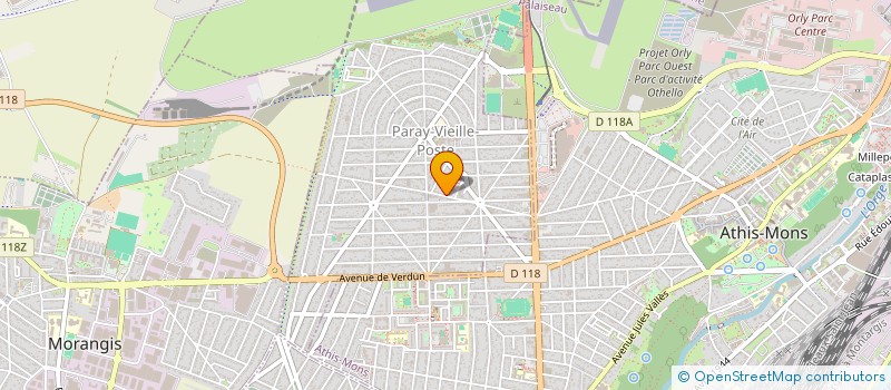 localisation de l'entreprise ASSOCIATION DE LA MAISON DE L'ECOLOGIE URBAINE ET PRATIQUE à PARAY-VIEILLE-POSTE