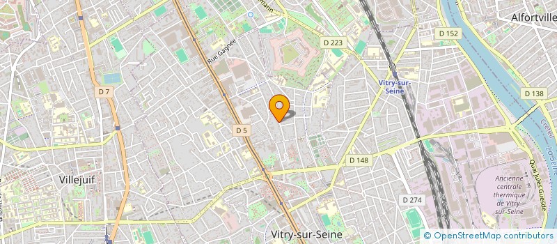 localisation de l'entreprise ASSOCIATION DE LA MAISON INDIVIDUELLE à VITRY-SUR-SEINE