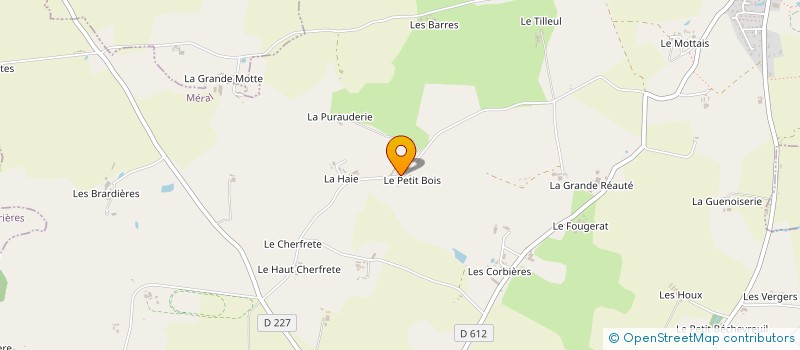 localisation de l'entreprise ASSOCIATION DE LA MAYENNE AUX GRANDES ECOLES à MERAL
