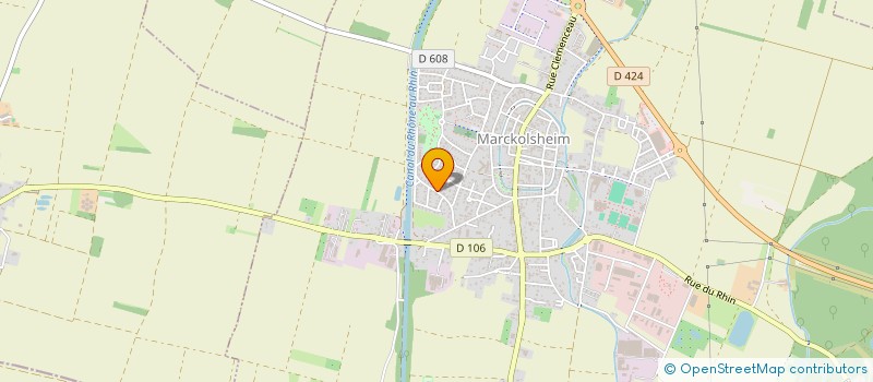 localisation de l'entreprise ASSOCIATION DE LA MIELLERIE DU RIED DE MARCKOLSHEIM ET SUNDHOUSE  MARCKOLSHEIM