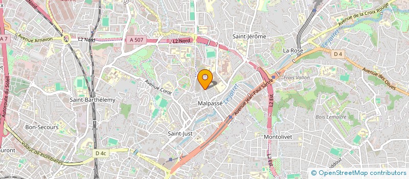 localisation de l'entreprise ASSOCIATION DE LA MOSQUEE DES CEDRES à MARSEILLE