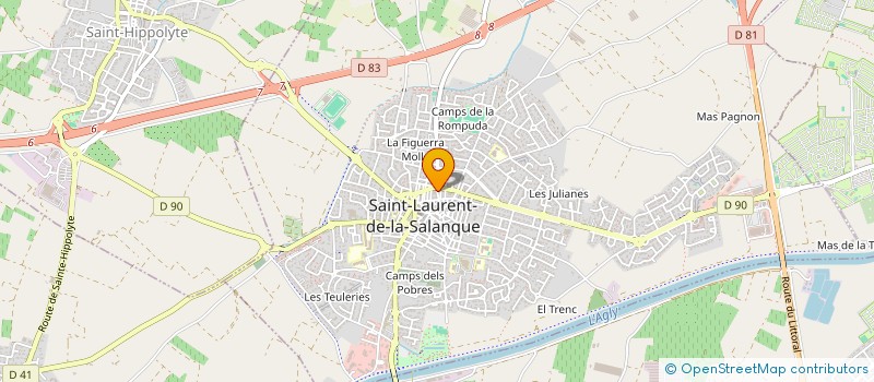 localisation de l'entreprise ASSOCIATION DE LA PAIX ET DU CITOYEN à SAINT-LAURENT-DE-LA-SALANQUE